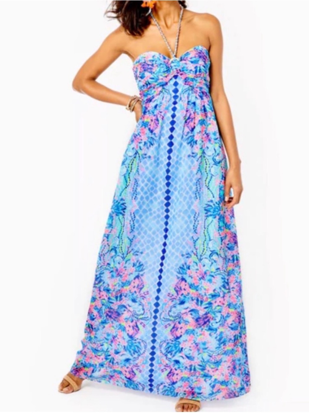 Lilly Pulitzer VIV Maxi Dress NWT!